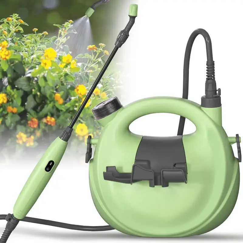1.35-Gallon USB-Rechargeable Electric Sprayer – Telescopic Wand and Precision-Adjustable Nozzle for Targeted Application