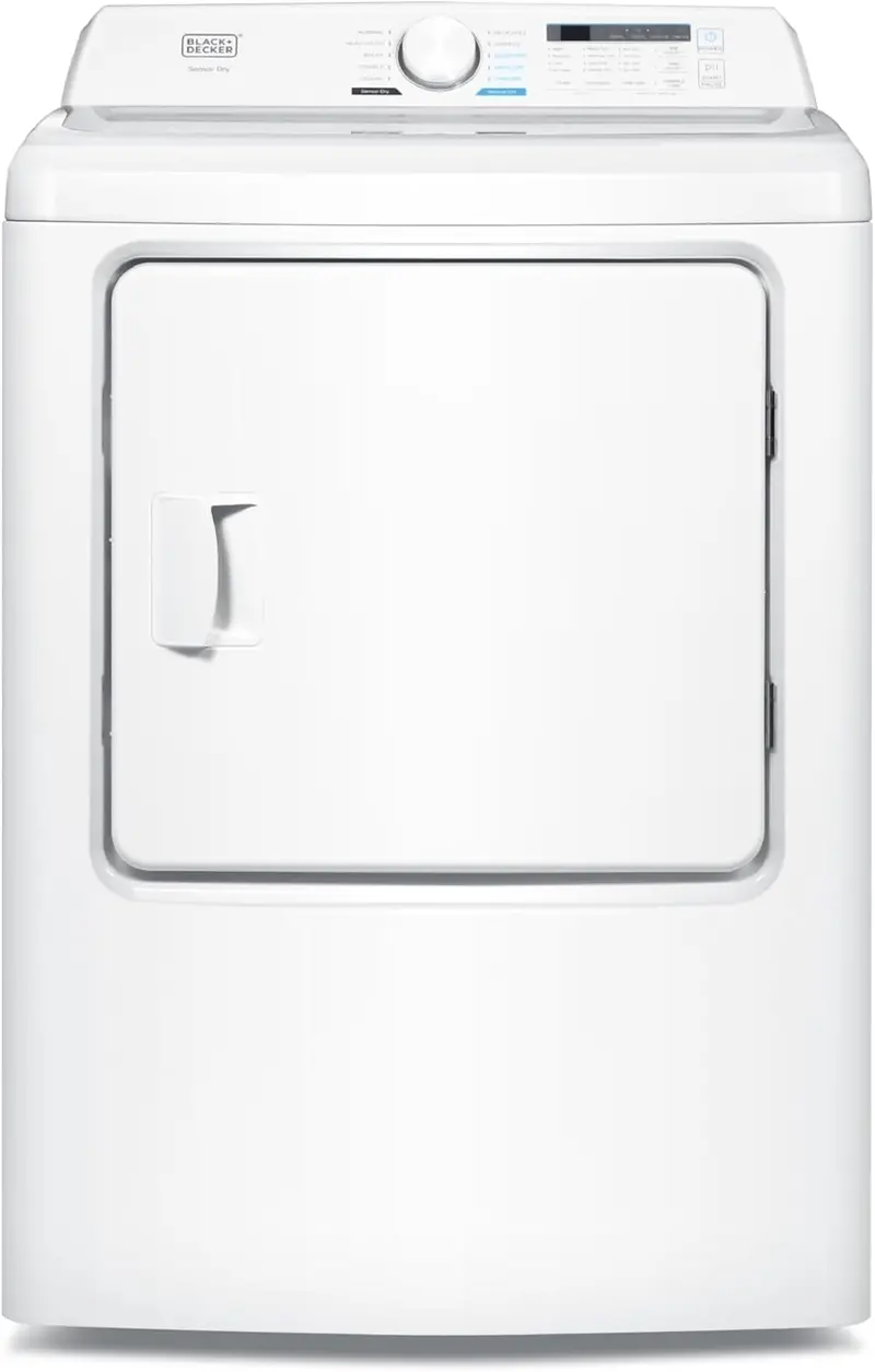 1.5 Cu. Ft. Portable Vented Dryer – 850W Compact Electric Dryer with Stainless Drum & Standard 120V Outlet Compatibility