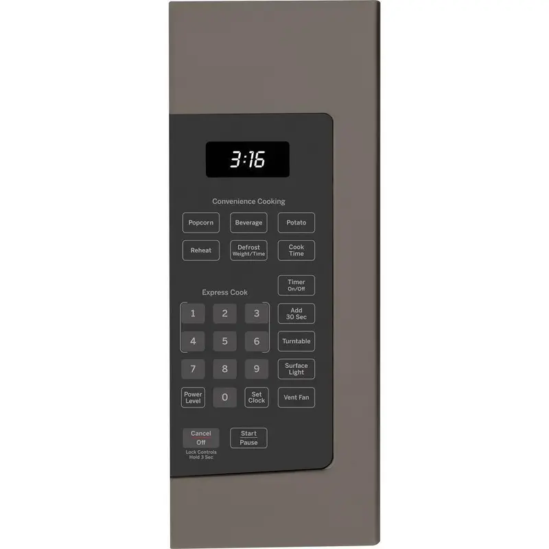 1.6 Cu. Ft. Over-the-Range Microwave – Slate Finish with Fingerprint-Resistant Surface