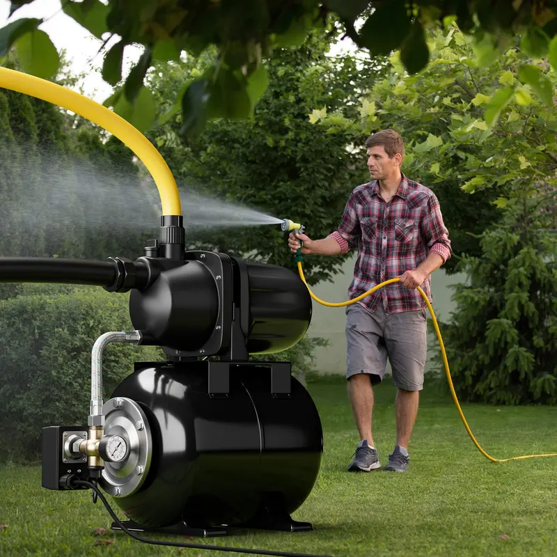 1.6 HP Shallow Well Water Pump System with Pressure Tank 2
