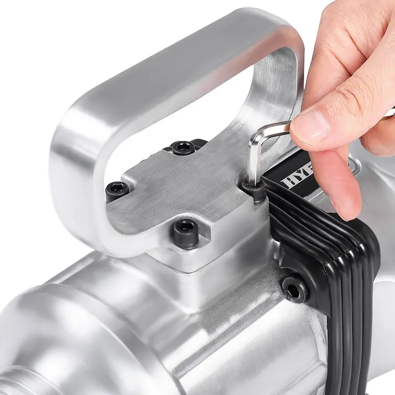 1-Inch Pneumatic Impact Wrench – Long-Shank Air Tool for Truck Mechanics & Industrial Use