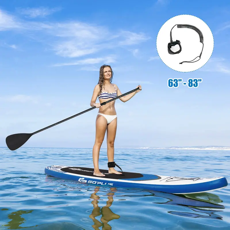 10.5- or 11-Foot Inflatable SUP – 6.5-Inch Thick Stand-Up Paddle Board with Carry Bag