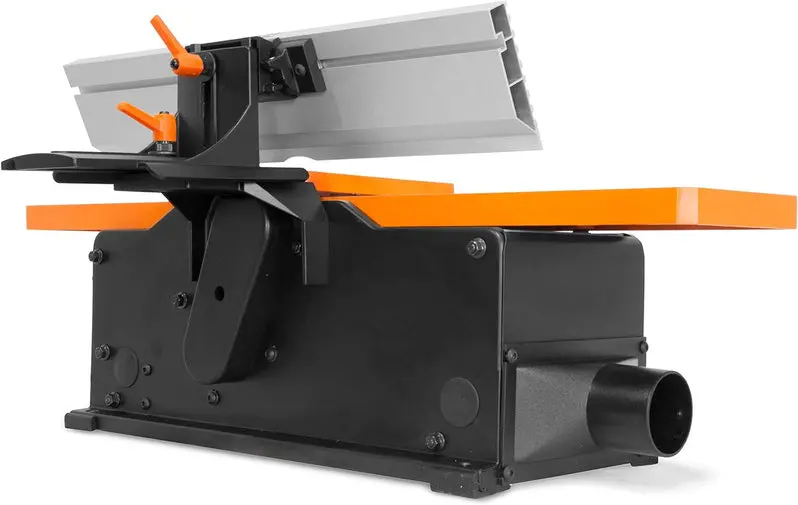 10-Amp 6-Inch Spiral Benchtop Jointer – Precision Woodworking Tool for Smooth Edge-Jointing & Flat-Surfacing