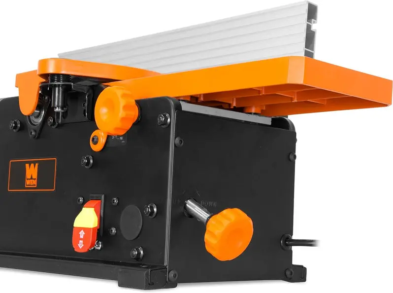 10-Amp 6-Inch Spiral Benchtop Jointer – Precision Woodworking Tool for Smooth Edge-Jointing & Flat-Surfacing