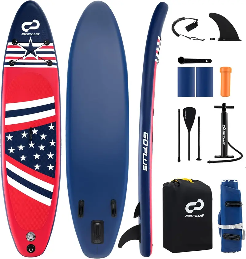 10-Foot Inflatable Stand-Up Paddle Board – Lightweight SUP for Beginners and Recreational Use