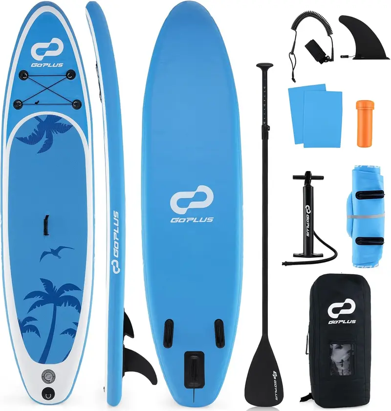 10-Foot Inflatable Stand-Up Paddle Board – Lightweight SUP for Beginners and Recreational Use