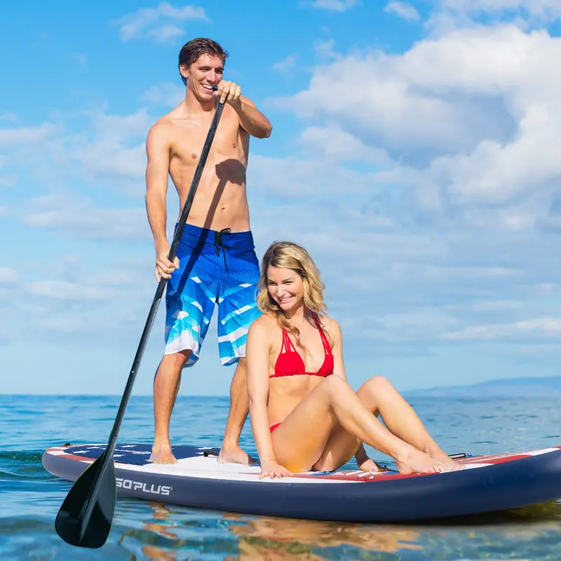 10- or 11-Foot Inflatable Stand-Up Paddle Board – Fade-Resistant Inkjet Graphic Design 2