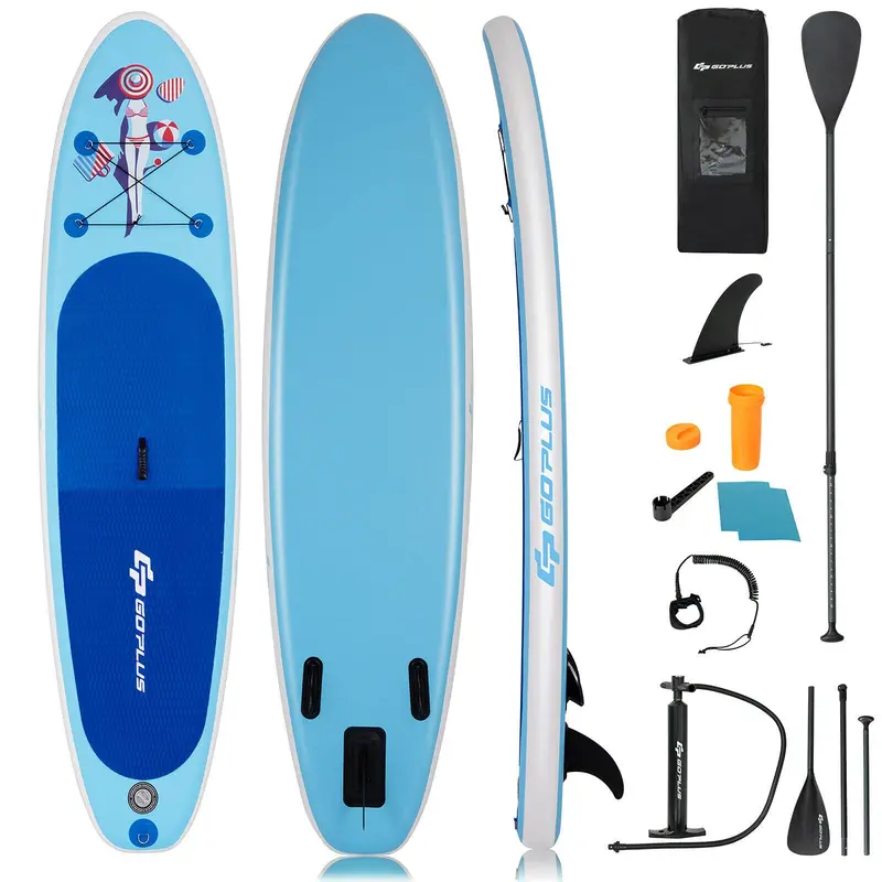 10- or 11-Foot Inflatable Stand-Up Paddle Board – Fade-Resistant Inkjet Graphic Design