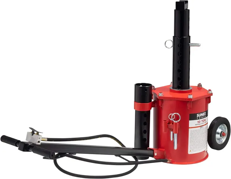 10-Ton Portable Air Lift Jack – Compact Pneumatic Floor Jack for Automotive Repairs (6710)