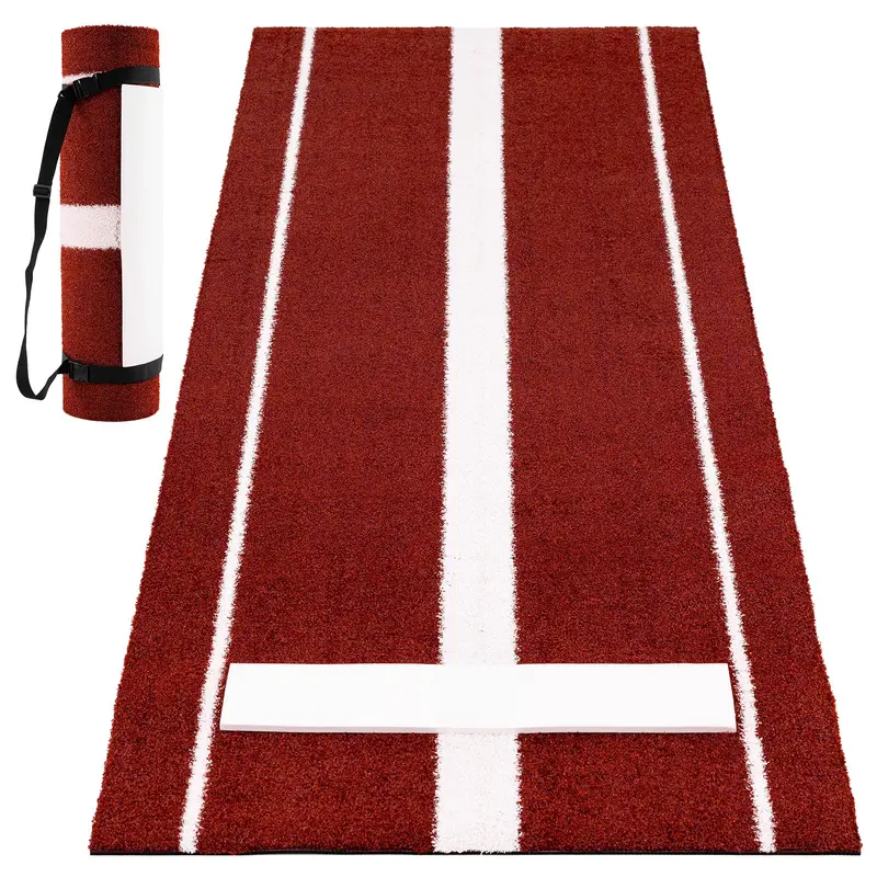 10' x 3' Indoor/Outdoor Softball Pitching Practice Mat