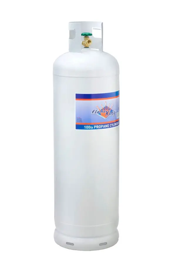 100-Lb Steel Propane Cylinder – POL Valve, DOT-Certified, Ships Empty for Refill 2