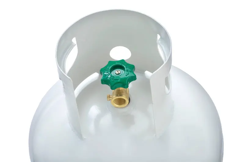 100-Lb Steel Propane Cylinder – POL Valve, DOT-Certified, Ships Empty for Refill