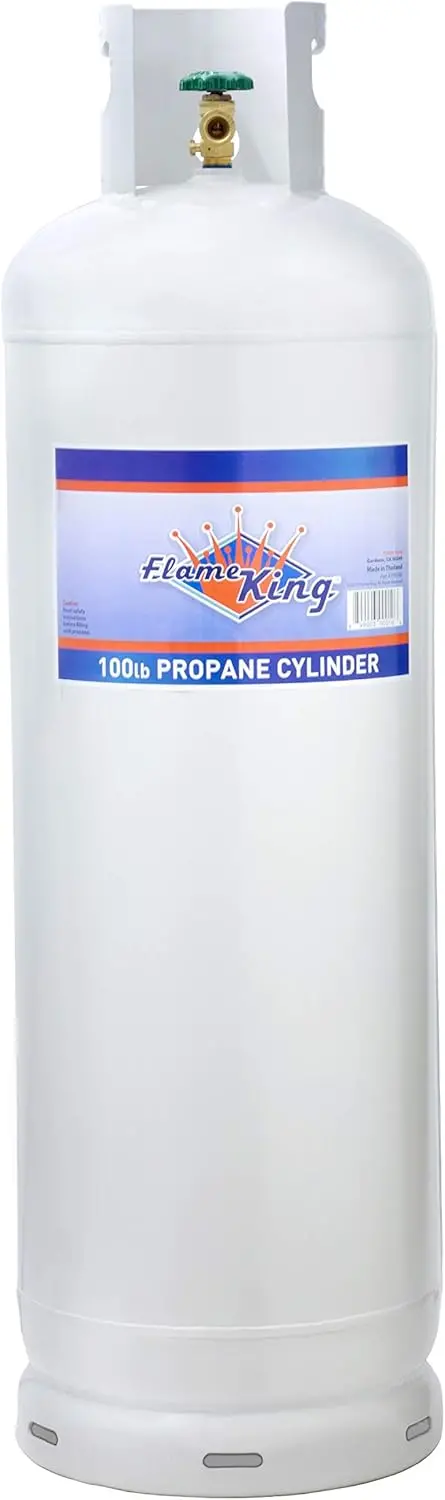 100-Lb Steel Propane Cylinder – POL Valve, Industrial-Grade, DOT-Certified for Residential & Commercial Use