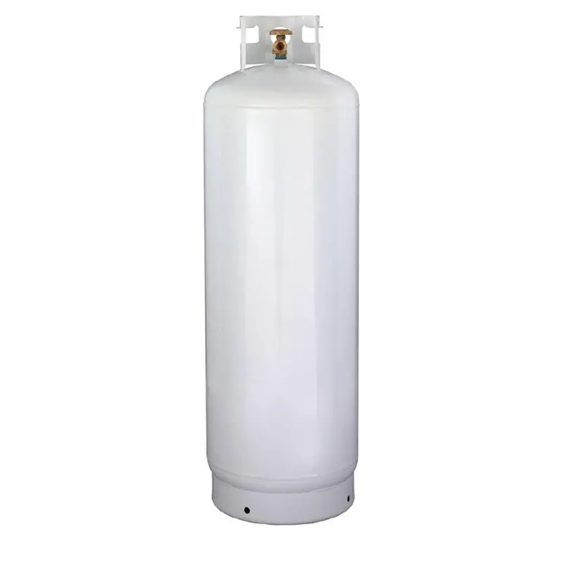 100-Pound Steel Propane Tank – LP Gas Cylinder for Grills, Heaters, and Generators