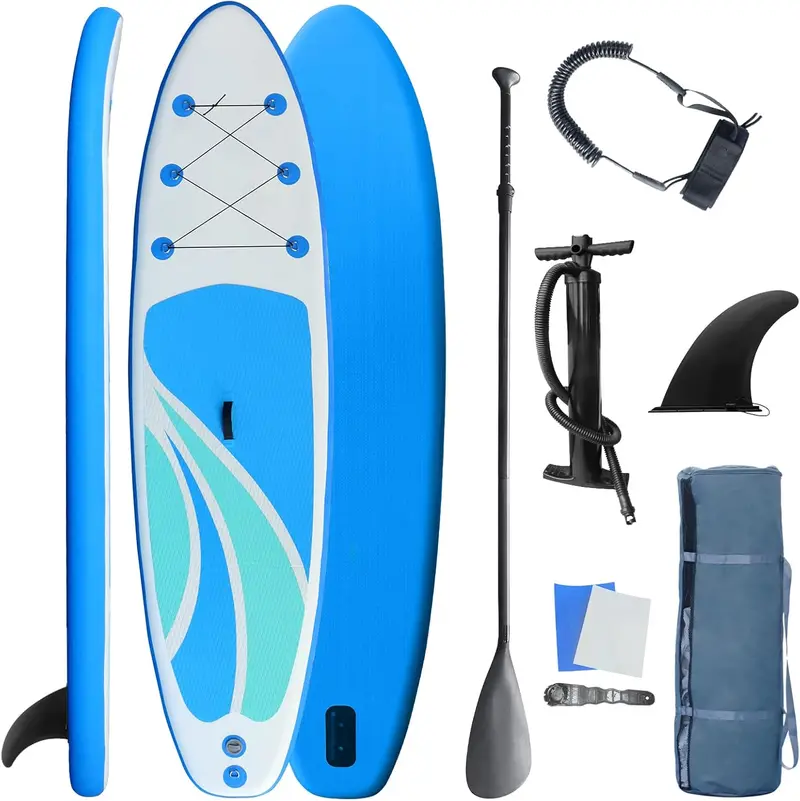 10'4" Ultra-Light Inflatable SUP Board for Adults – Stable, Portable & Beginner-Friendly
