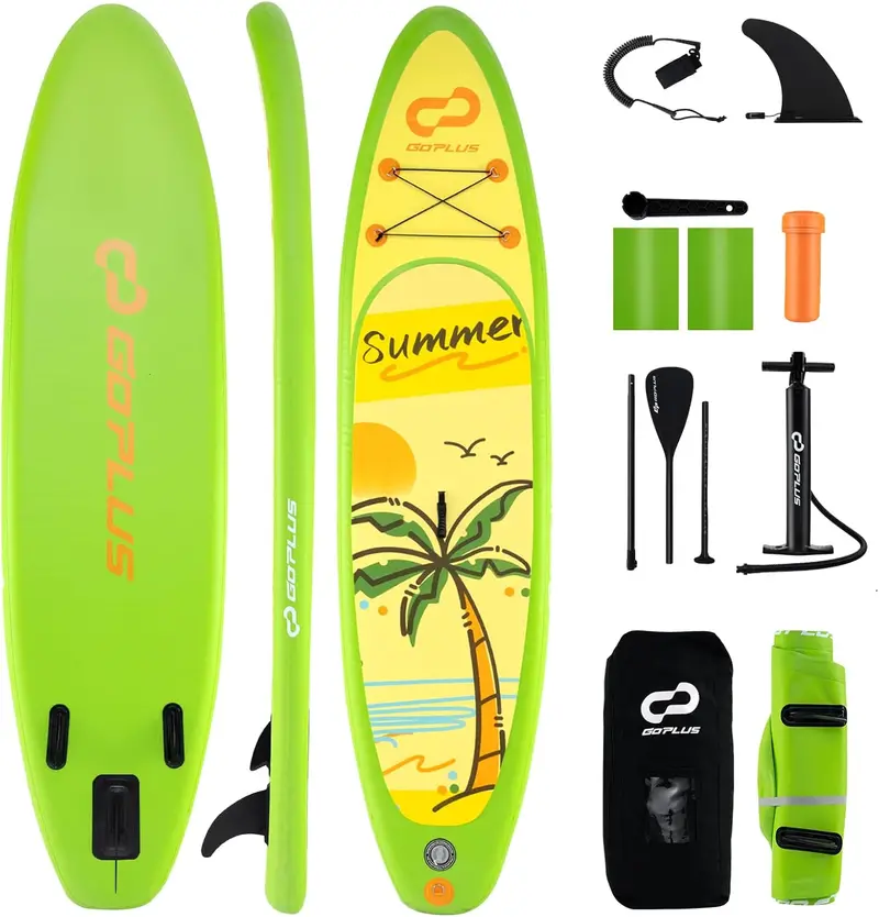 11-Foot Inflatable Stand-Up Paddle Board – All-in-One SUP with Complete Accessory Kit