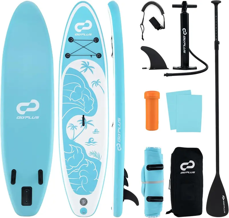 11-Foot Inflatable Stand-Up Paddle Board – All-in-One SUP with Complete Accessory Kit