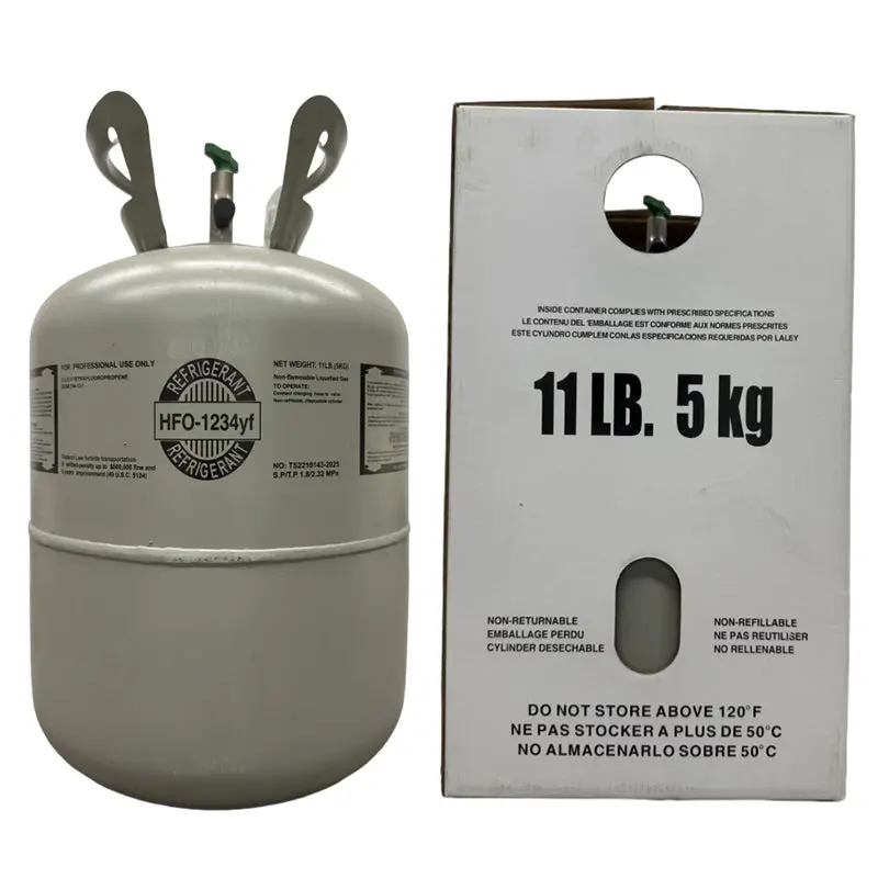 11-Pound R1234yf Refrigerant Can – Eco-Friendly A/C Recharge Gas for Modern Systems