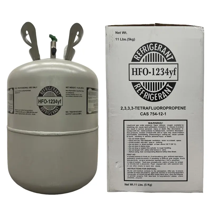 11-Pound R1234yf Refrigerant Can – Eco-Friendly A/C Recharge Gas for Modern Systems