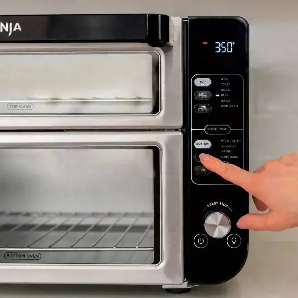 12-In-1 FlexDoor Double Oven – FlavorSeal Technology, Rapid Top Oven & Convection Air Fry Bottom 2