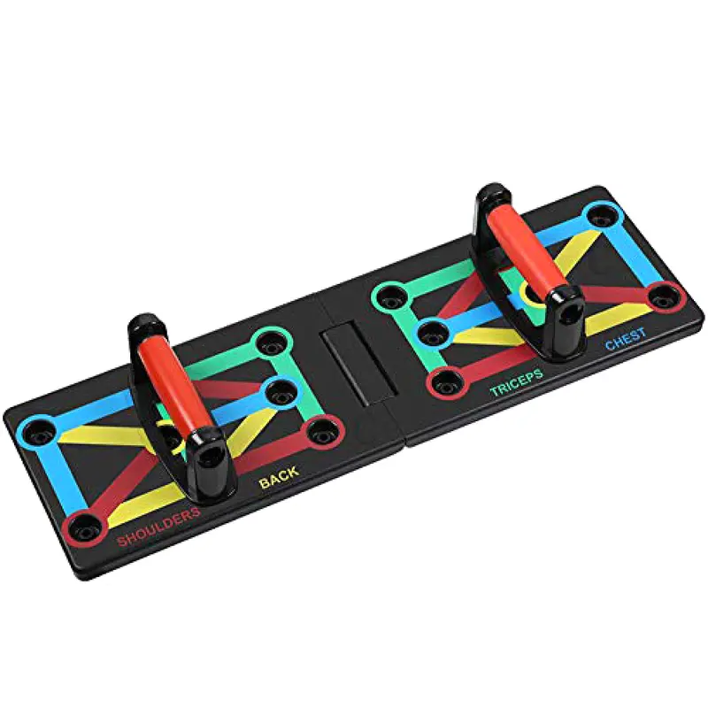 12-in-1 Modular Push-Up Board with Removable Resistance Handles and Stability Base