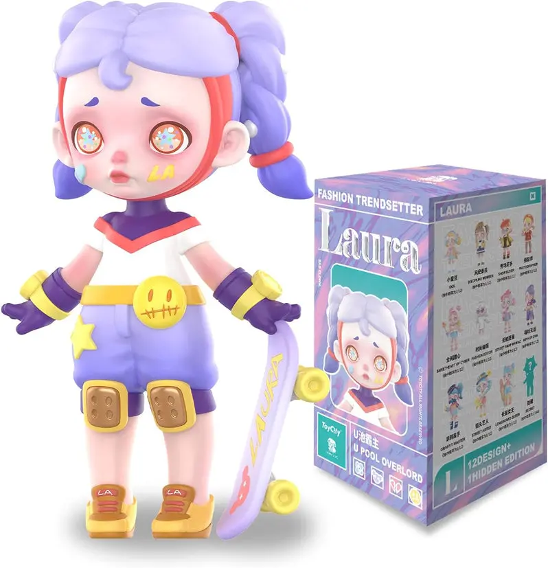 12-Pack Fashion Trendsetters Blind Box Collection – Cute Collectible Mini Figures for Gifting