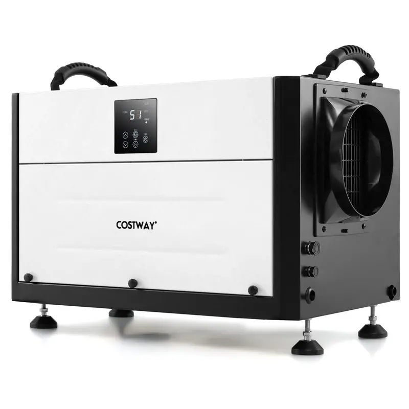 124-Pint Crawl Space Dehumidifier – Designed for 1,300 Sq. Ft Areas with 9.8-Foot Drain Hose & Remote Panel 2