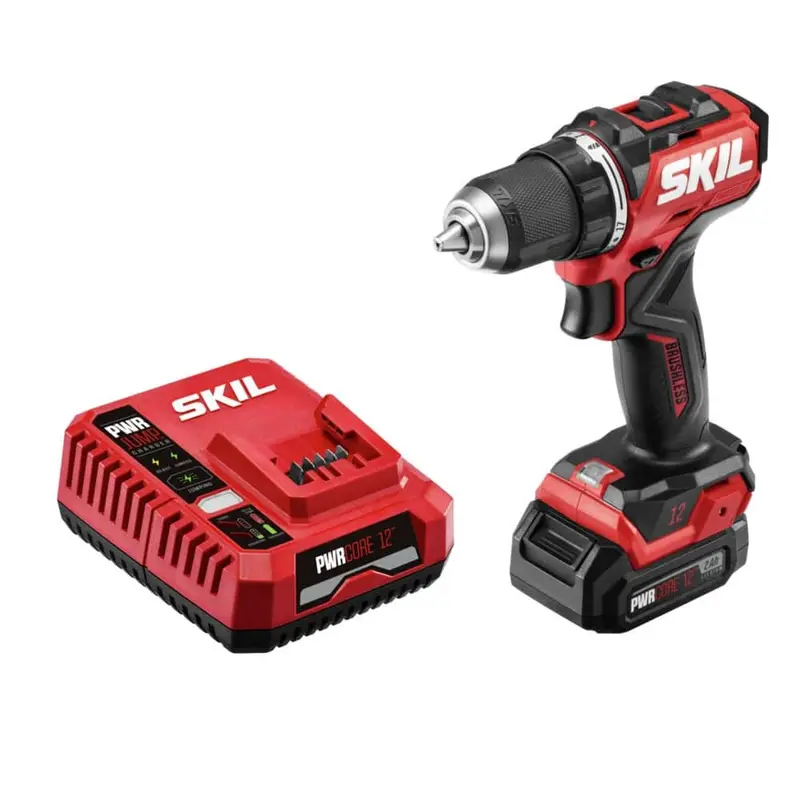 12V Brushless Cordless 1/2-Inch Drill Kit with Battery and Fast Charger 2