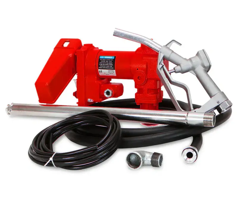 12V Fuel Transfer Pump – 20 GPM Flow Rate for Diesel, Gasoline, Kerosene, and Other Fuels