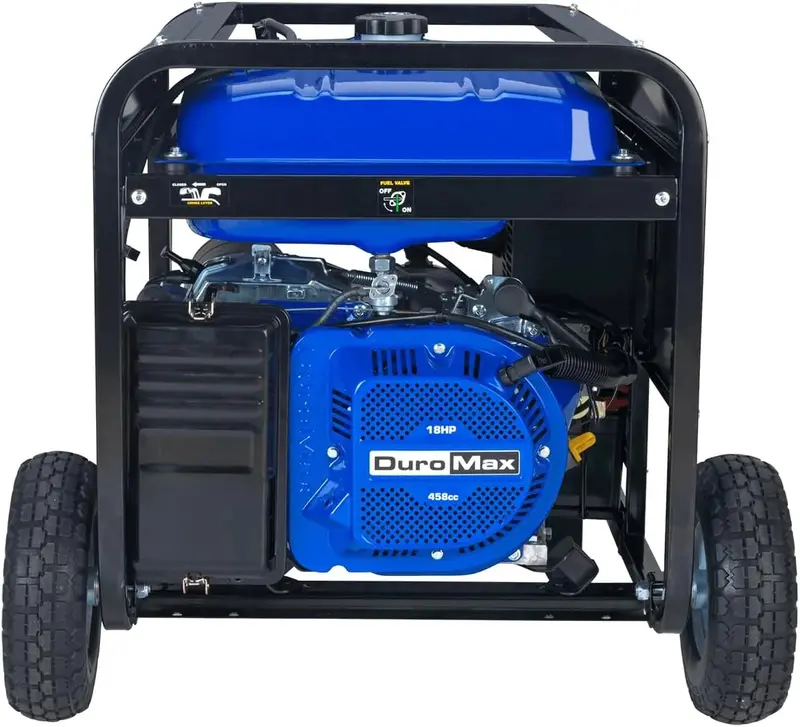 13,000-Watt Dual-Fuel Portable Generator – Gasoline or Propane, Electric Start, Whole-House Emergency Power