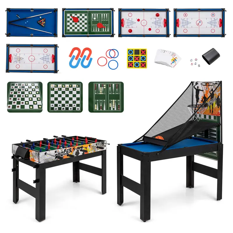 14-in-1 Multi-Game Table for Home Arcade Enthusiasts and Adult Game Nights