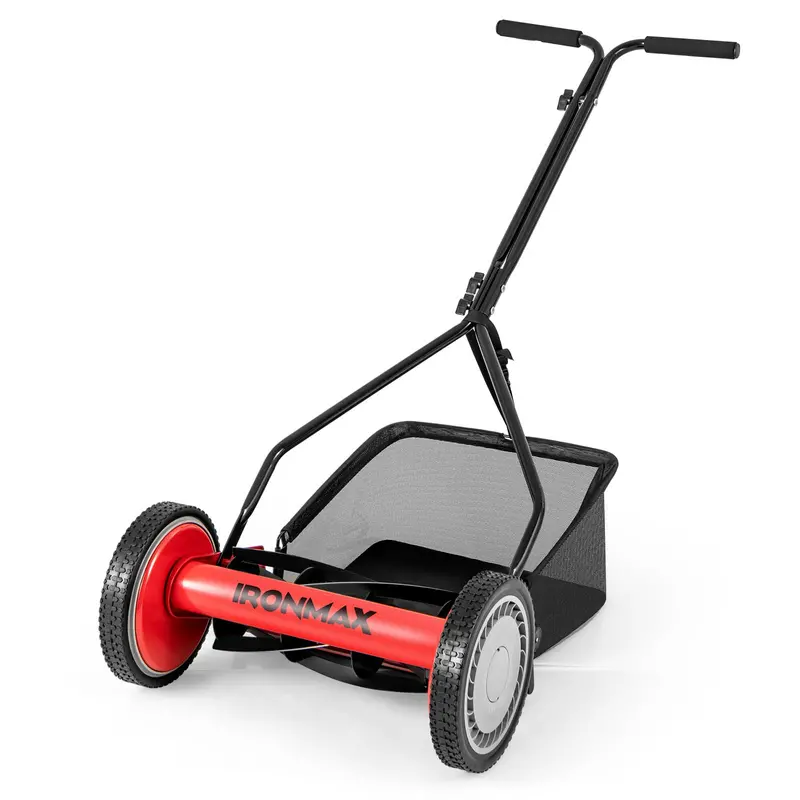 14-Inch Cordless Walk-Behind Grass Trimmer – 5-Blade Precision Cutting System