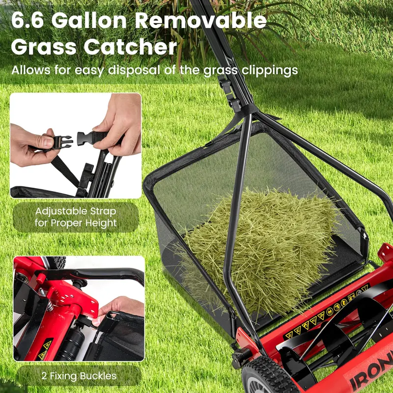 14-Inch Cordless Walk-Behind Grass Trimmer – 5-Blade Precision Cutting System