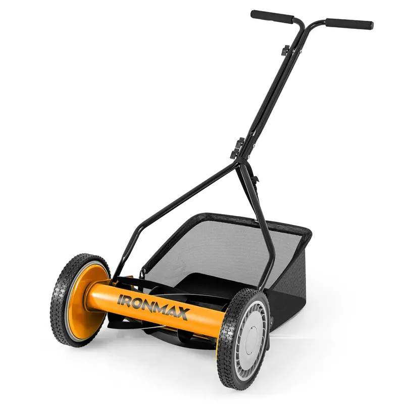 14-Inch Cordless Walk-Behind Grass Trimmer – 5-Blade Precision Cutting System