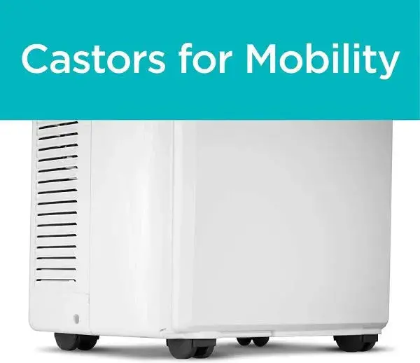 14,000 BTU Portable Air Conditioner with Heater – White 3-in-1 Unit Featuring Remote Control & Smart Cooling