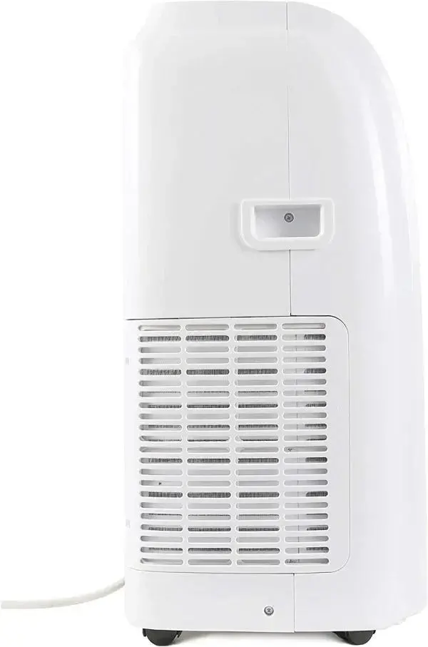 14,000 BTU Portable Air Conditioner with Heater – White 3-in-1 Unit Featuring Remote Control & Smart Cooling