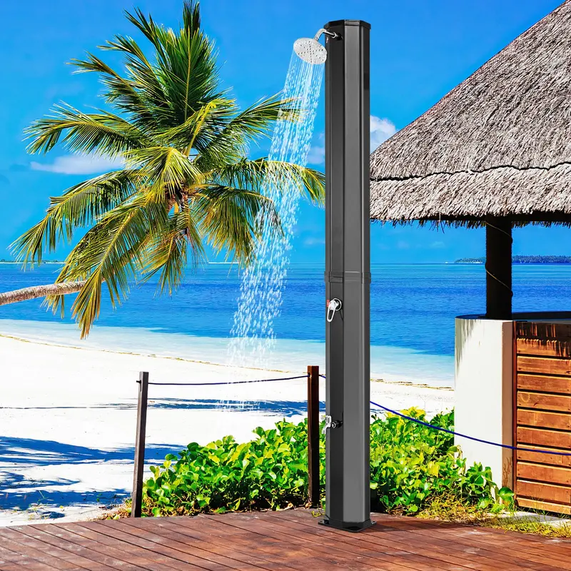 15.9-Gallon (60-Liter) Portable Solar Outdoor Shower for Camping and Backyard Use 2