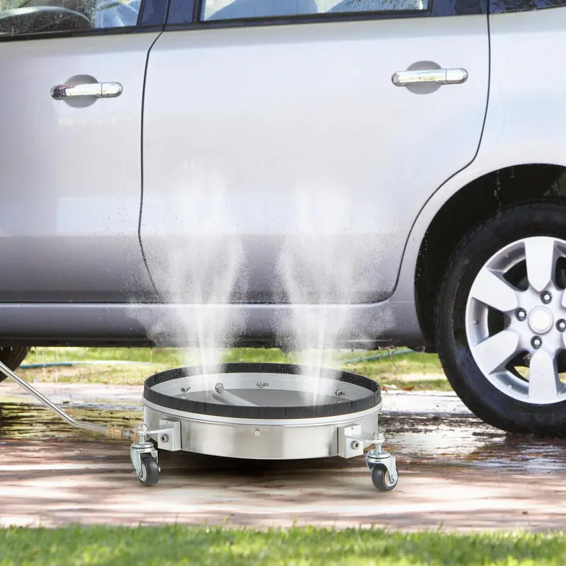 16.5-Inch Pressure Washer Surface Cleaner Attachment for Driveways, Decks & Undercarriage Cleaning 2