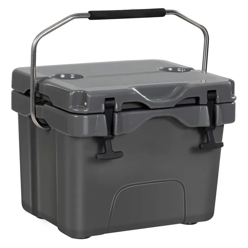 16-Quart Portable Cooler – Insulated Ice Chest for Day Trips and Outdoor Adventures