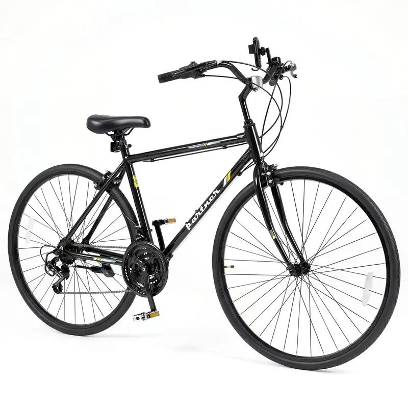 18-Speed Hybrid Commuter Bike – 700C Wheels, Shimano Drivetrain, Urban Ready