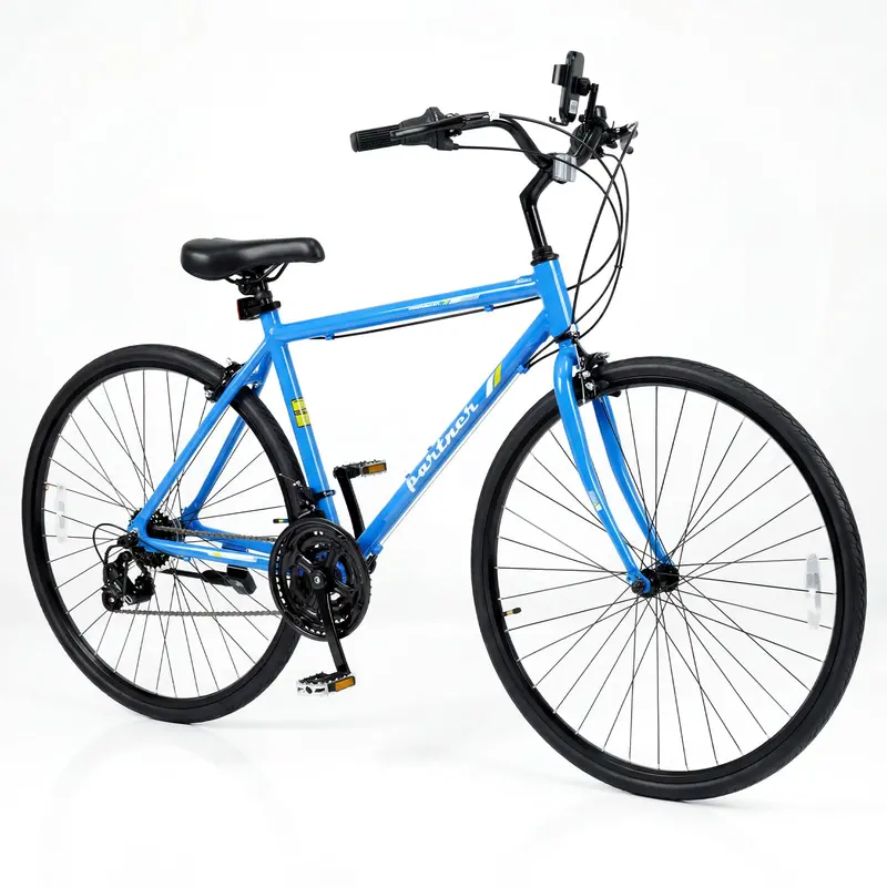 18-Speed Hybrid Commuter Bike – 700C Wheels, Shimano Drivetrain, Urban Ready 2
