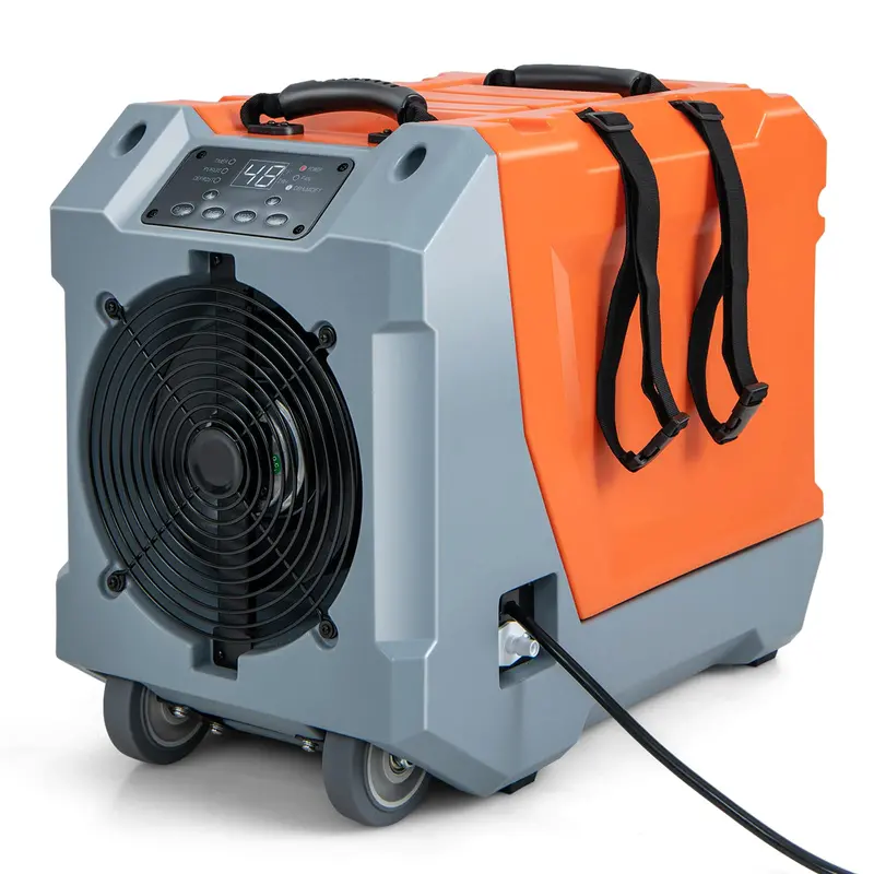180-Pint Crawl Space Dehumidifier – Commercial-Grade Unit with Built-In Pump, Drain Hose & Auto Defrost (Covers Up to 6,000 Sq. Ft)