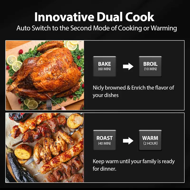 19-in-1 Extra-Large Air Fryer Oven Combo – Versatile Countertop Cooking Appliance