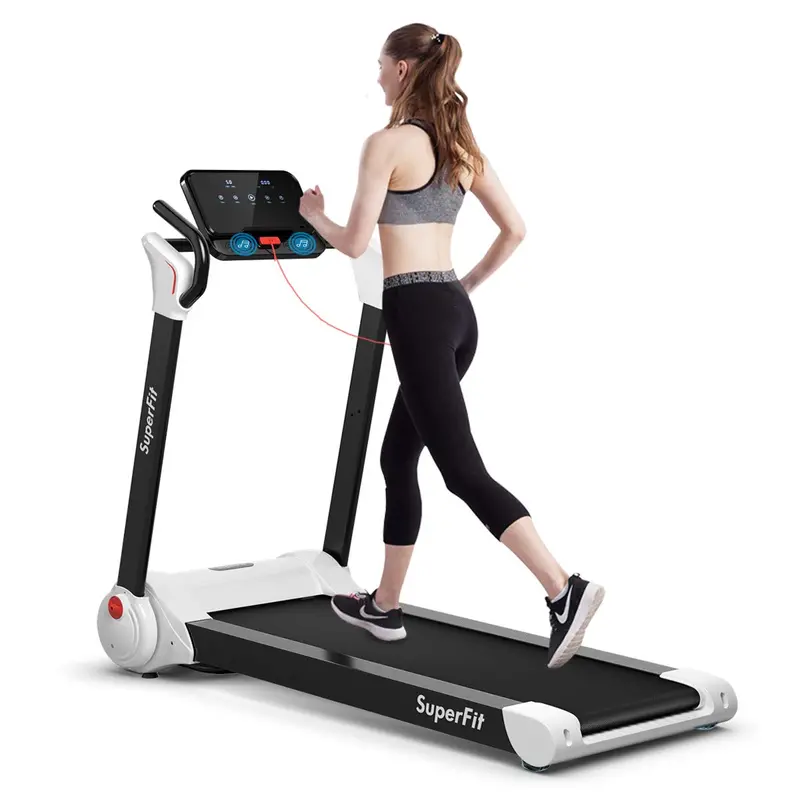 2.25HP Installation-Free Folding Treadmill with 8-Level Shock Absorption