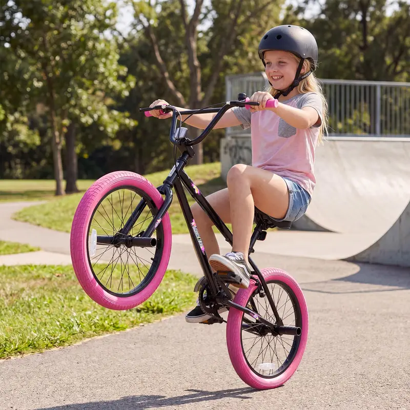 20-Inch Freestyle BMX Bike with Full 360-Degree Handlebar Rotation