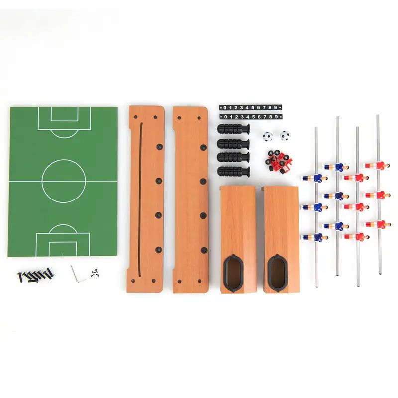 20-Inch Portable Foosball Table for Kids – Mini Soccer Game with Score Trackers 2