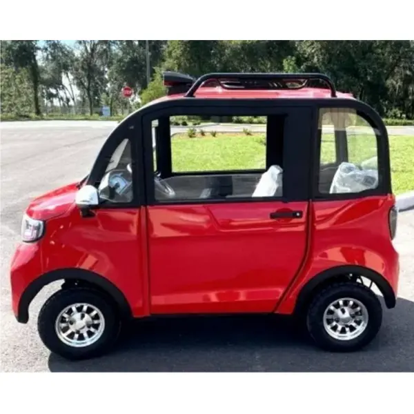 2022 [Brand] 4-Seater Electric Golf Cart – Air Conditioning, Heating, Low-Speed Vehicle (LSV)