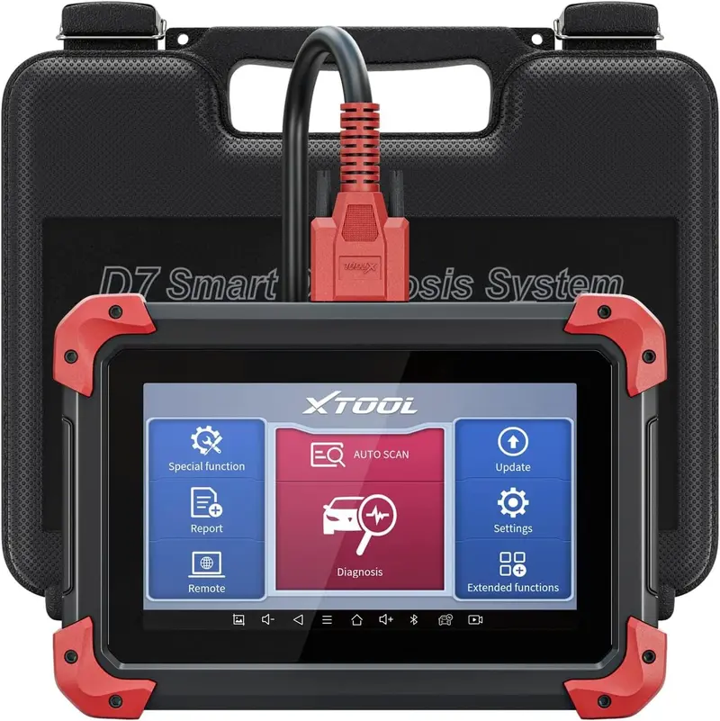 2024 Advanced Bidirectional OBD2 Scanner with ECU Coding, Active Tests & 36+ Reset Functions – Android 10 Tablet, Crank Relearn, 3-Year Updates