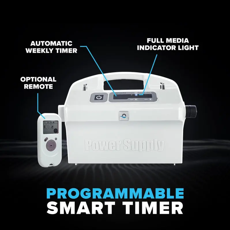 2024 Advanced Robotic Pool Cleaner – For In-Ground Pools up to 50 Feet with Waterline Scrubbing, Dual Filters, and Weekly Scheduling