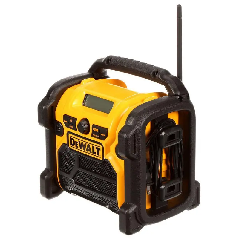 2025 20-Volt MAX Cordless/Corded Worksite Radio with Bluetooth and Rugged Build